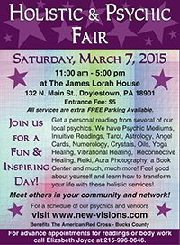 Holistic and Psychic Fair Flyer